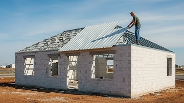 Man Builds LOW-COST Block House in ONLY 12 Days | From Start To Finish