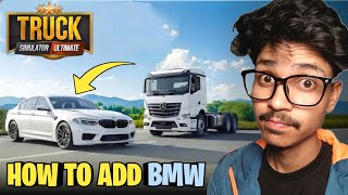 How To Add BMW M5 😍 || Truck Simulator Ultimate Me BMW Kaise Add Kare || #trucksimulatoruitimate screenshot 2