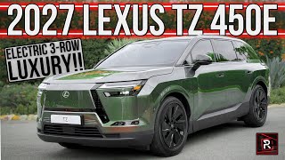 Meet The Newest Lexus 3-Row EV! | 2027 Lexus TZ 450e Detailed First Look