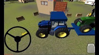 Tractor Transporter 3D #3 realistic tractor transport and parking games tractor cartoon screenshot 4