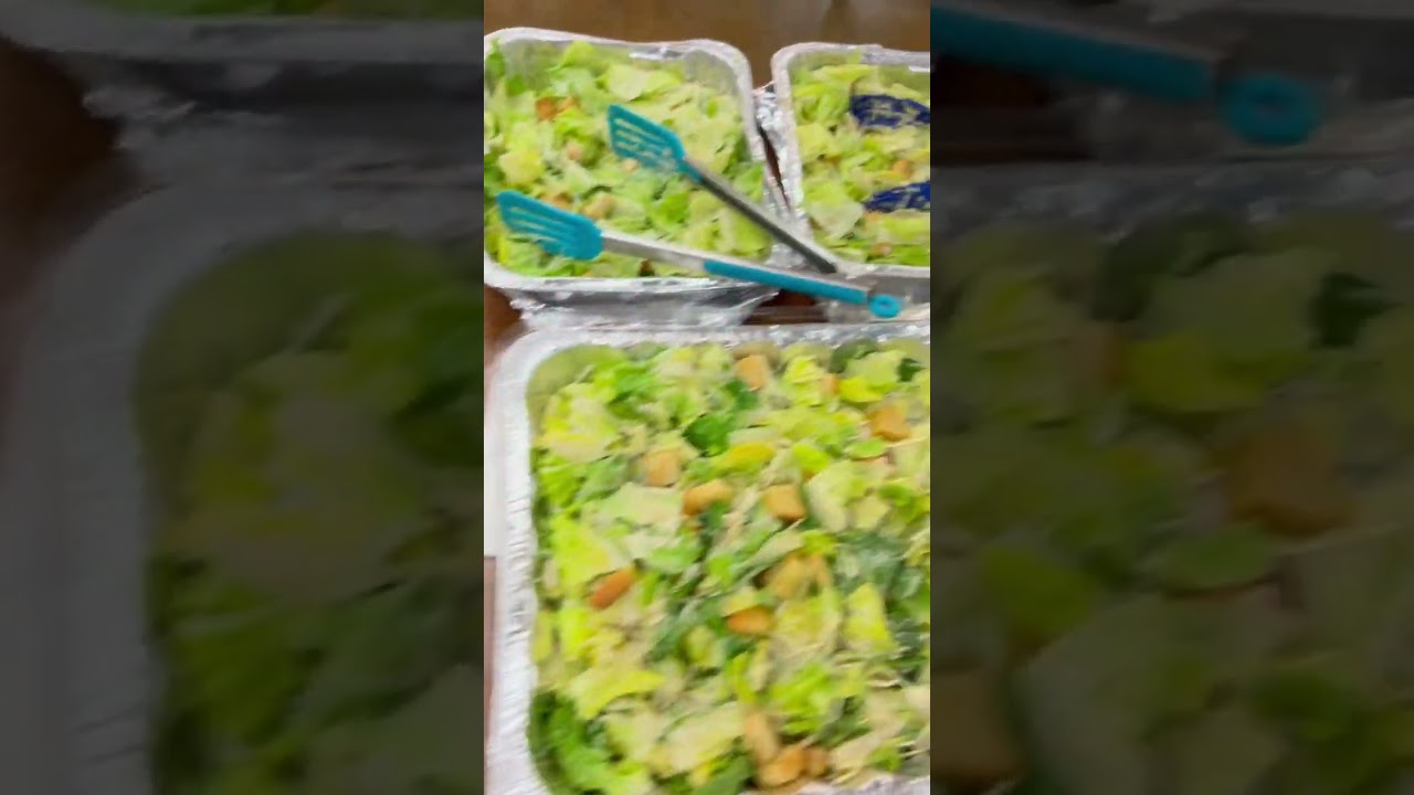 High school girls swim team pasta party!  