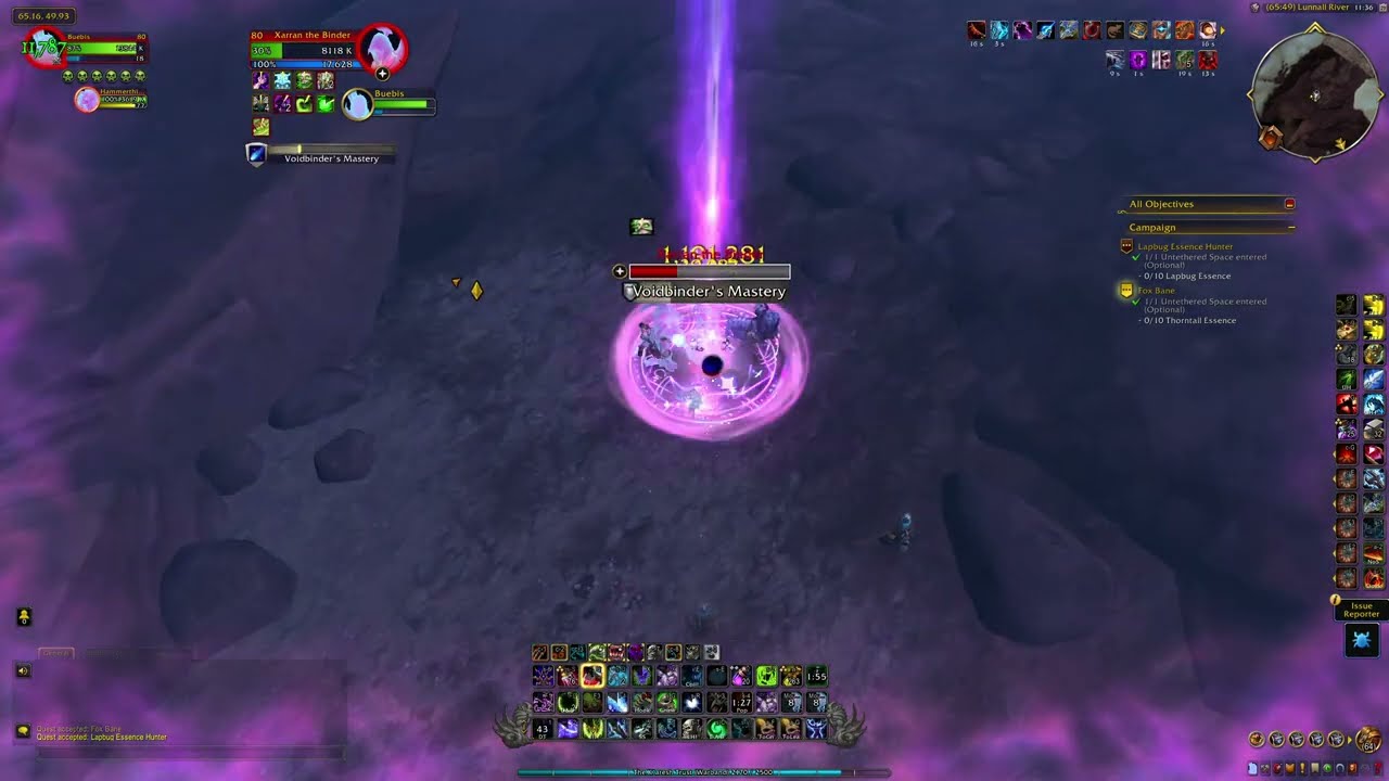 Xarran the Binder Location, WoW TWW 11.2.0 K'aresh Rare