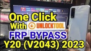 VIVO Y20 (FRP) Google Lock  Bypass By Unlock Tool (2023)