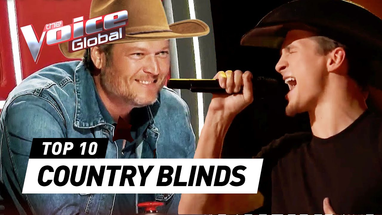 Best COUNTRY Blind Auditions on The Voice 