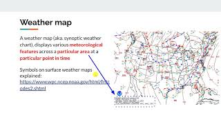 Lec 6 Weather Maps Reading and Weather Forecasting
