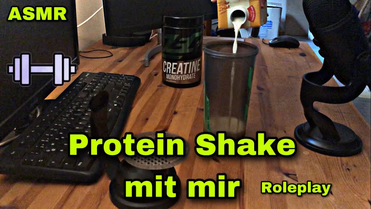 ASMR Protein-Shake mit mir Roleplay | [Deutsch] | ASMR ShadoWw