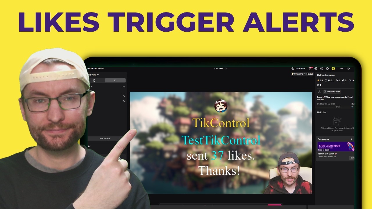 How To Add Like Alerts To TikTok LIVE