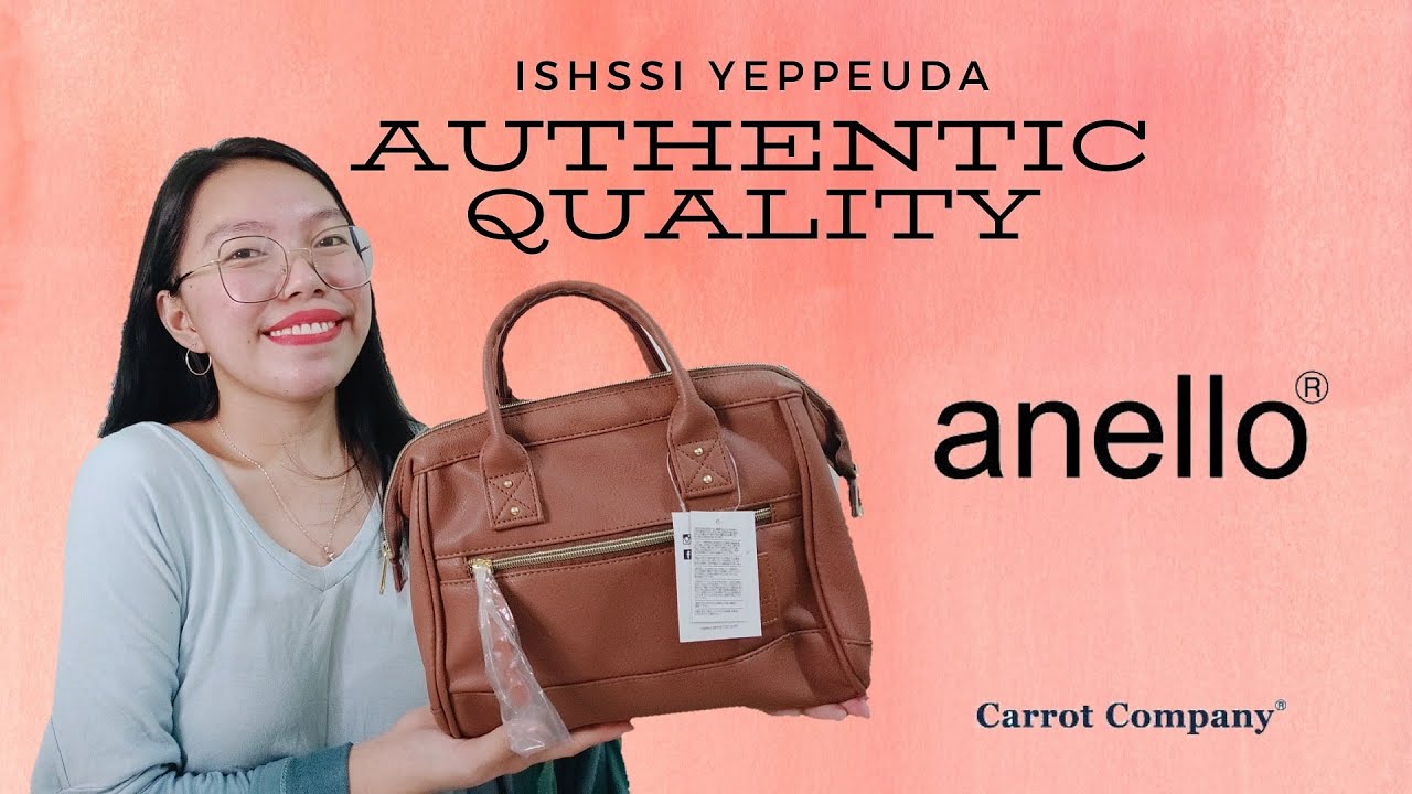 100% Authentic Anello AT-C1835 Shoulder Mini Boston Bag 6 Color Design Cute 