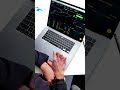 4K 100% Royalty-Free Stock Footage | person observe stock market candles laptop | No Copyright Video