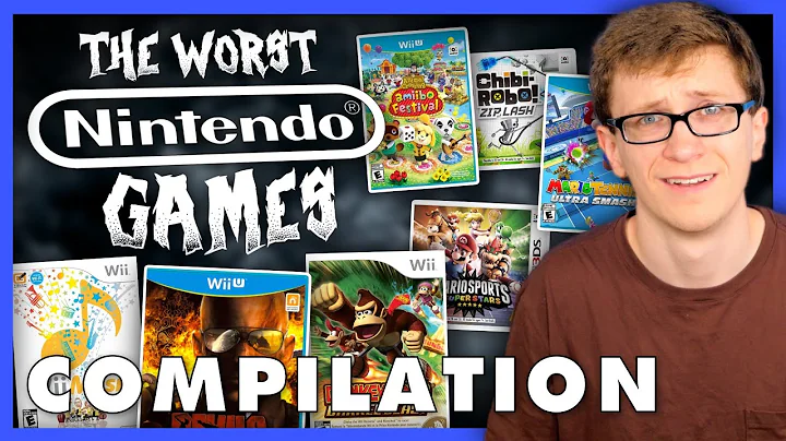 The Worst Nintendo Games - Scott The Woz Compilation