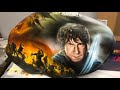 Hobbit - etapy prac - malowanie aerografem - kustompainter.com