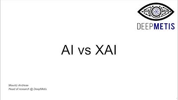 Mauritz Andreae @ Explainable AI - Opening the Algorithmic Blackbox