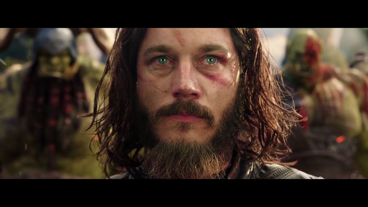 Лотар против Чернорука Мак'гора   Сцена боя   Warcraft 2016 Movie Clip HD