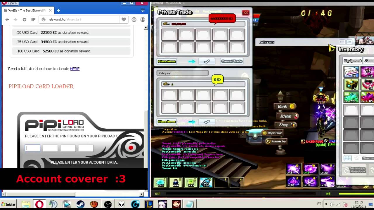 [Void Elsword] 20$ code legit buy - YouTube