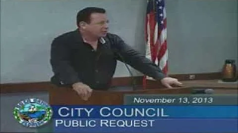 Glenn Gromann City Council Regular Meeting Nov 13,...