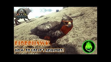 Ark Fjordur - How To Use The FJORDHAWK Abilities!