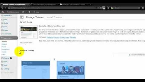 How To Change Themes In Wordpress