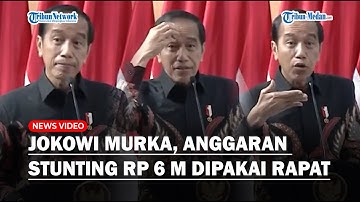 JOKOWI MURKA Anggaran Stunting Rp 10 Miliar, Dipakai Perjalanan Dinas dan Rapat Rp 6 M!