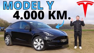 KØRER 4.000 KM. I TESLA MODEL Y! Kan jeg anbefale den...?