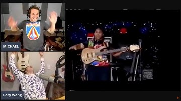 CORY WONG REACTS: VICTOR WOOTEN BASS SOLO | Bela Fleck & The Flecktones Live At The Quick