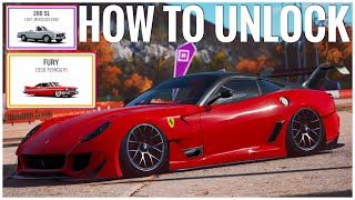 Forza Horizon 4 | How To Unlock the new Fastest Car + Plymouth Fury + MB 280 SL