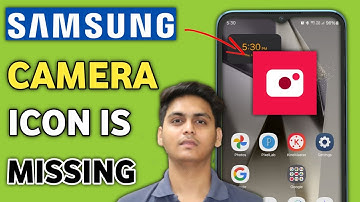 Fix Samsung camera icon missing on home screen | camera app not showing samsung