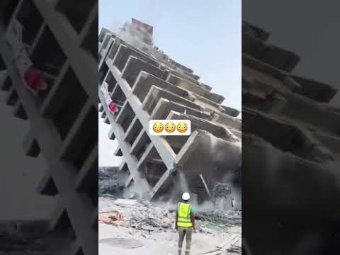 سقوط ناطحة سحاب والعمال ينظرون اكسبلور  دويتو  ترند تيك توك لايك