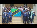 Timu Za Taifa Za Mpira Wa Mikono Zakabidhiwa Bendera Ya Taifa Wilayani Korogwe Kwa Ajili Ya Michuano Timu Za Taifa Za Mpira Wa Mikono Zakabidhiwa Bendera Ya Taifa Wilayani Korogwe Kwa Ajili Ya Michuano