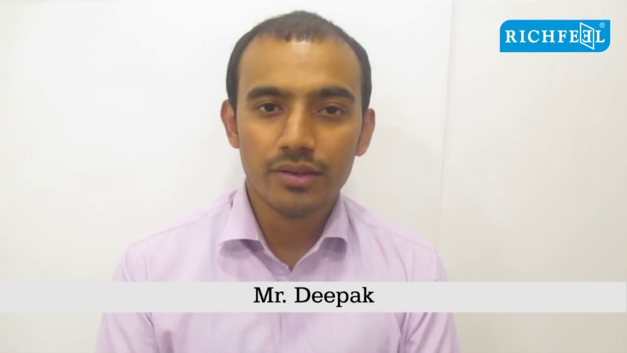 Richfeel #HairImplant Reviews by Mr. Deepak - YouTube