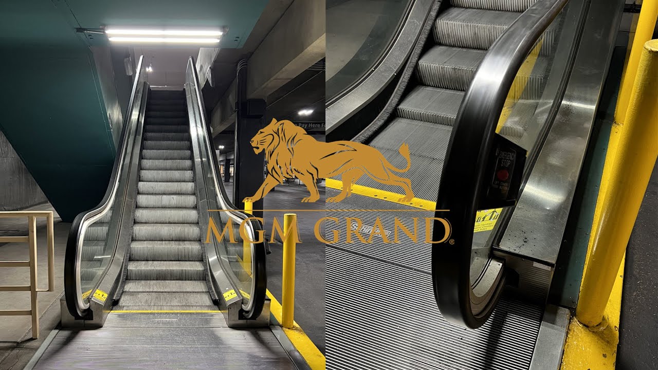 Schindler Double-File Escalator Set 2 - MGM Grand Garage - Las Vegas, NV