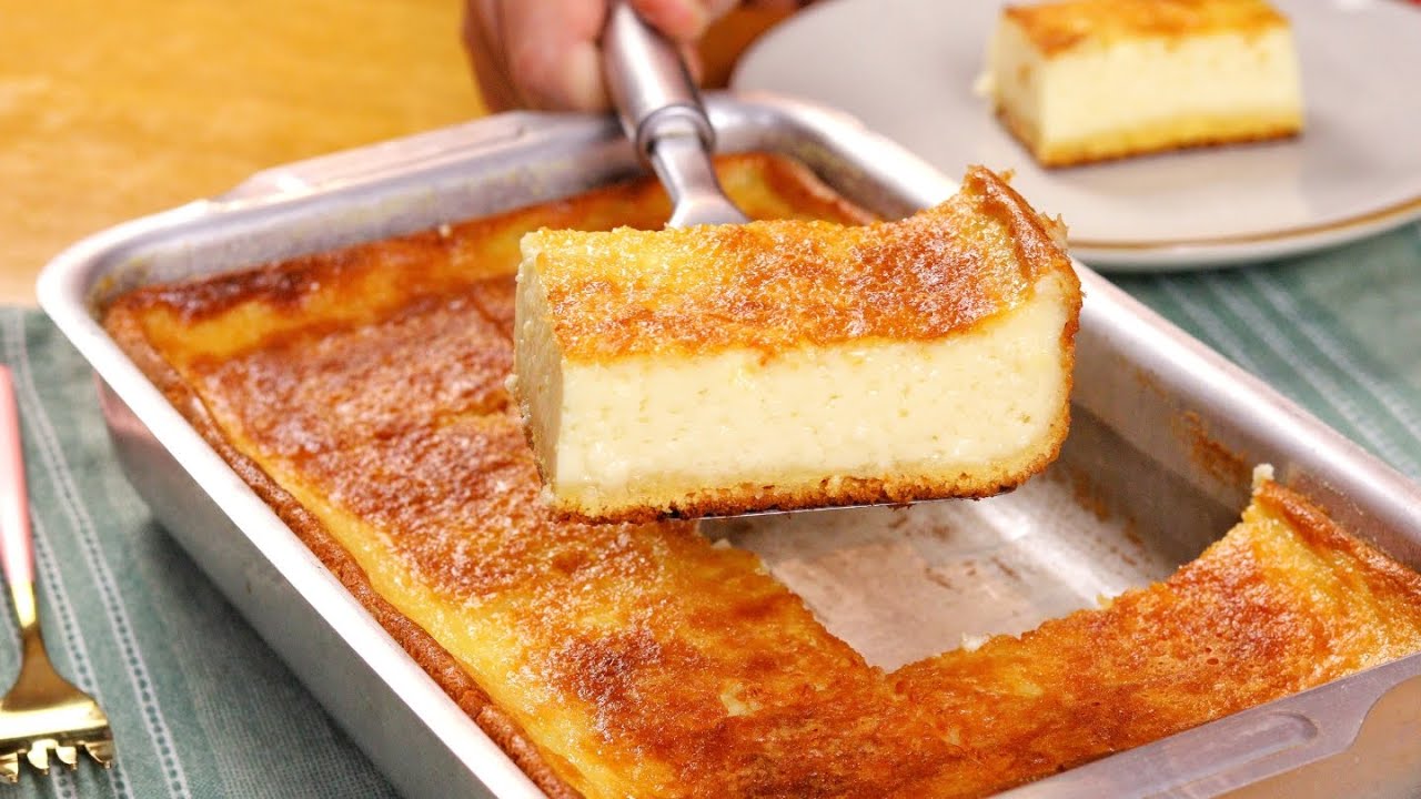 PARECE PUDIM, MAS É BOLO! SEM BATEDEIRA, SEM SEGREDO - BOLO DE FUBÁ CREMOSO