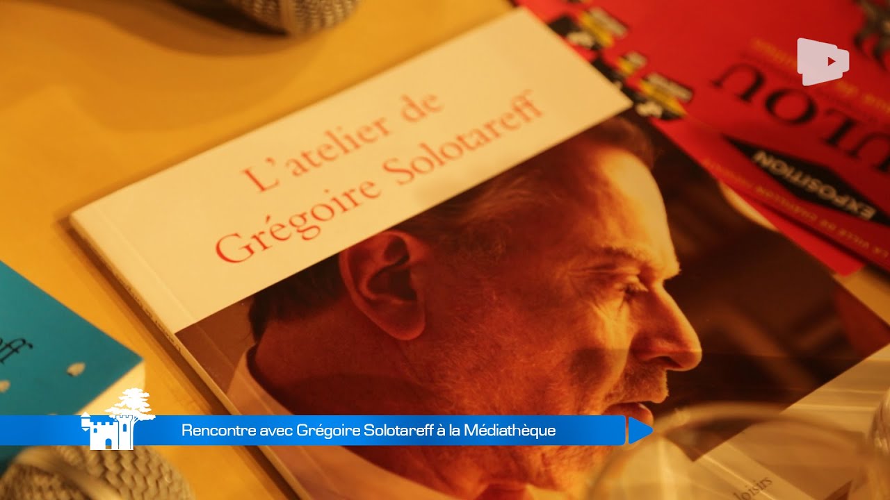 Rencontre avec Grégoire Solotareff à la Médiathèque - YouTube