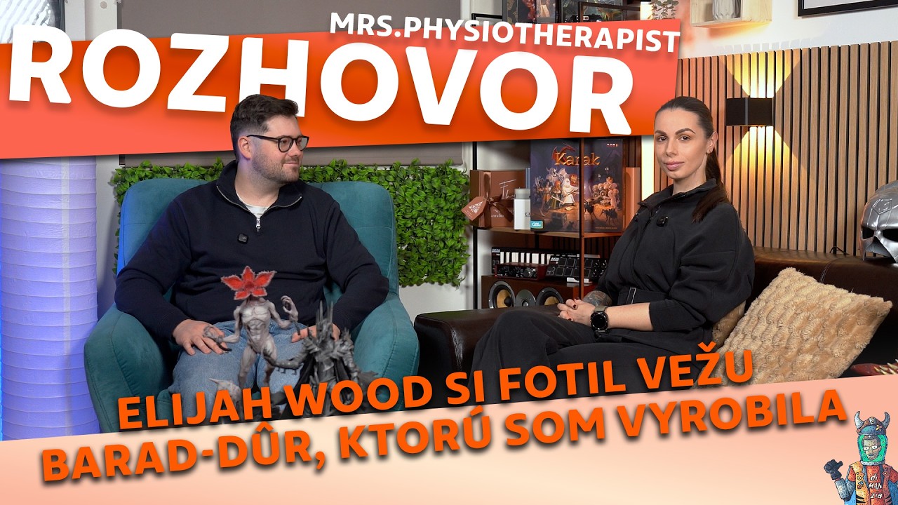 Na výrobu Sauronovej veže som minula 40 kíl filamentu | Mrs. Physiotherapist