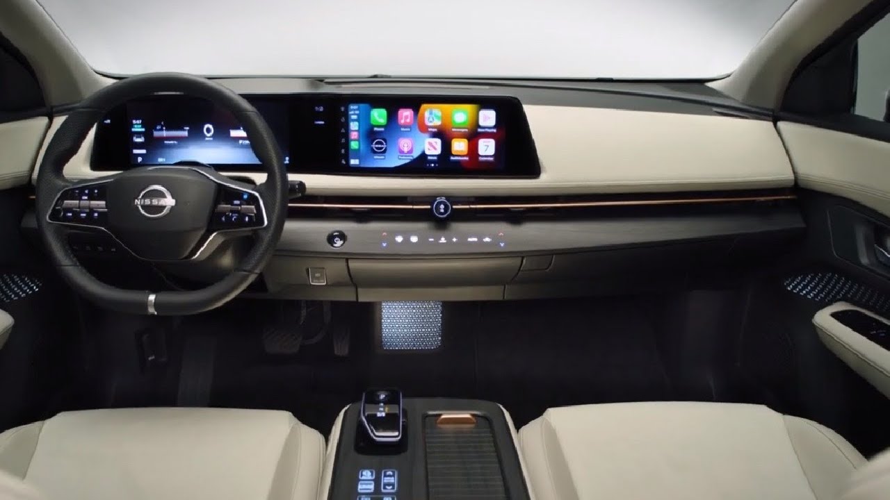 2023 Nissan Ariya - Interior (EV SUV) - YouTube