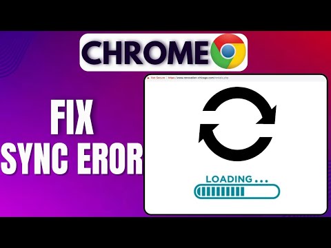 How To Fix Google Chrome Sync Paused Eror | Sync Eror On Chrome FIXED