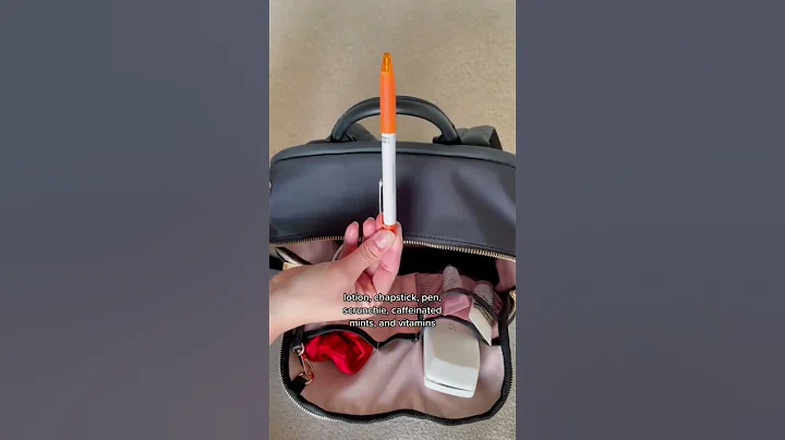 My work bag essentials #whatsinmybag #whatsinmybackpack #workbag #packwithme