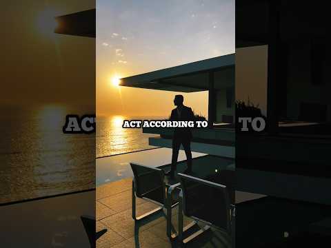 #1489 - ACT ACCORDING TO THE LIFE YOU'RE GOING TO LIVE AFTER 10 YEARS - MOTIVATIONAL ENGLISH QUOTE