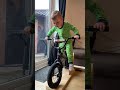Baby fabio wibmer bike rider on manual machine