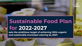 Paris Sustainable Food Plan for 2022-2027