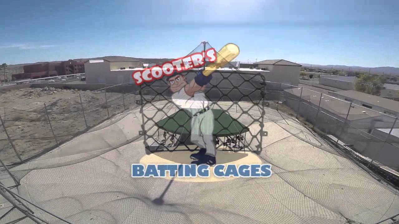 Scooters batting Cages Bullhead City Arizona YouTube