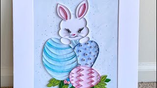 EASTER BUNNY QUILLING IDEA | PROGRESS VIDEO