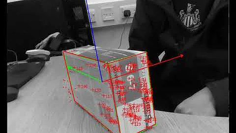 [Test] 6D Pose Estimation (visp_tracker) with RealSense D435