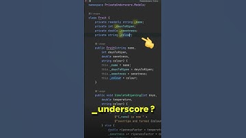 _underscores on private fields?