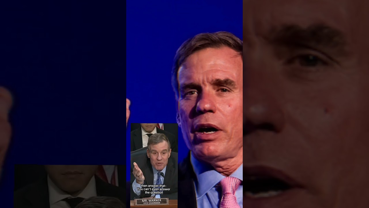 Democratic Senator Mark Warner reacts to leak of military strike information 