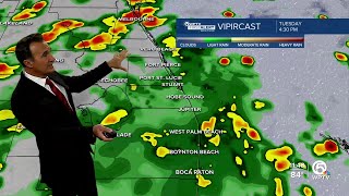 WPTV First Alert Weather Forecast for Afternoon of Tuesday, Sept. 9, 2025