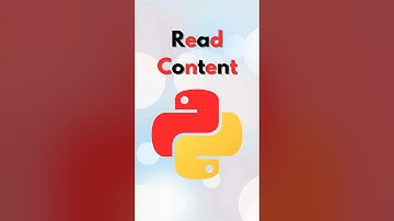 Read Content in Python | Easy Tutorial | Python Programming #shorts#pythonforbeginners  #learnpython