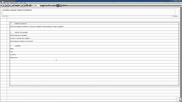 AssemblyLangProgramDev.avi