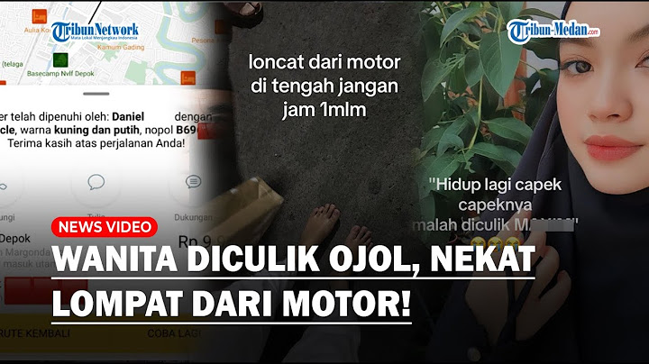 Waduh! Wanita Diculik Driver Ojol yang Matikan Aplikasi, Nekat Loncat dari Motor Saat di Perjalanan
