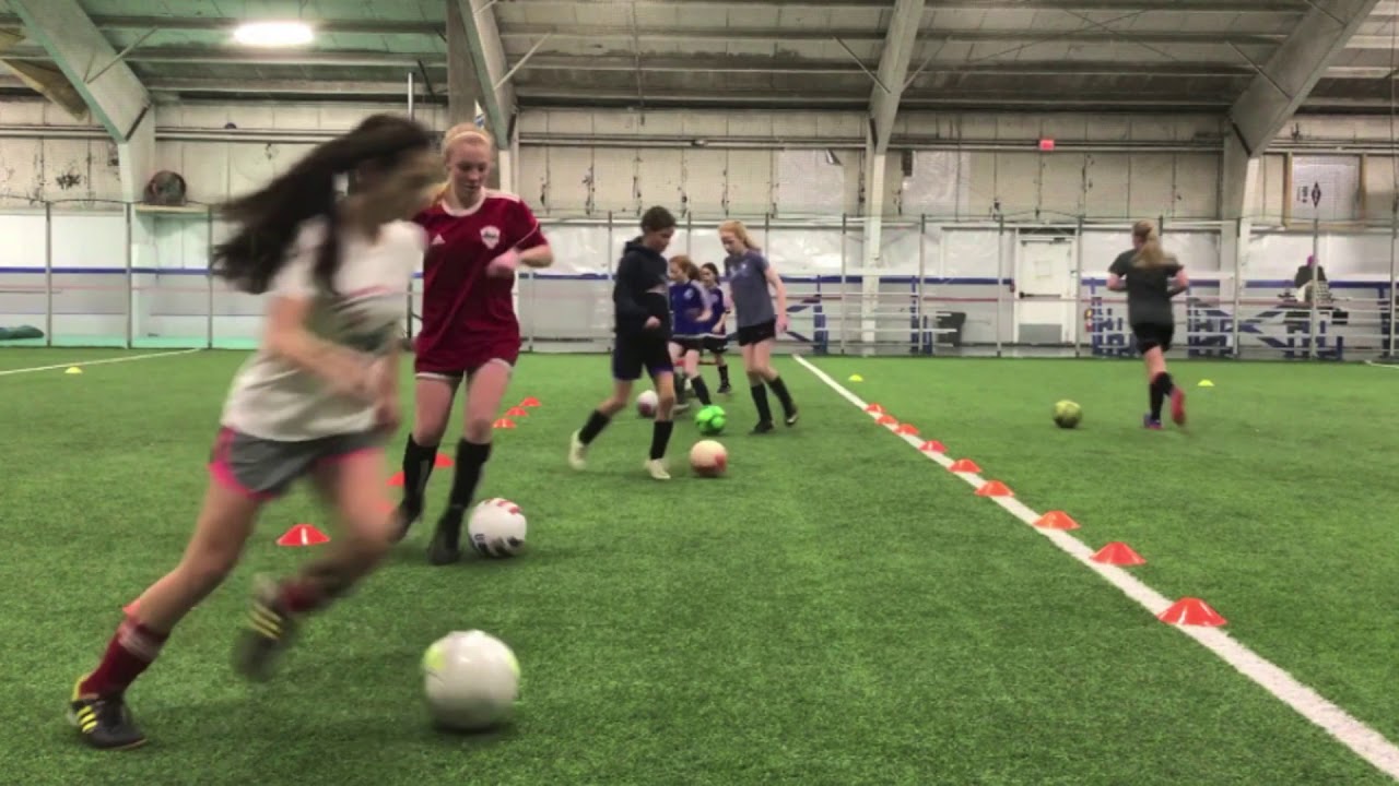 Youth Soccer U12 Dribbling Drills Youtube