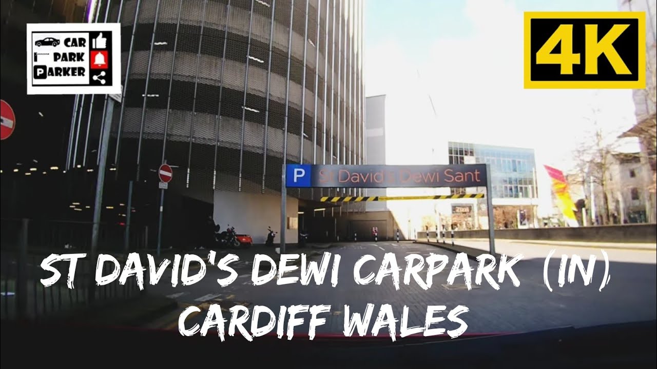 ST DAVID'S DEWI CARPARK (IN) CARDIFF WALES 4k